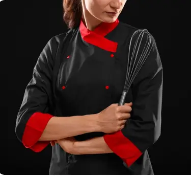 Logística Empresarial - uniforme chef