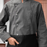 Uniforme cocina gris